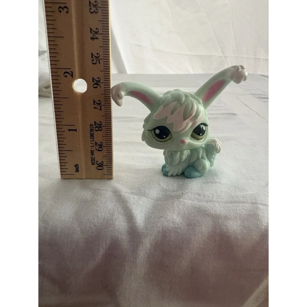 Littlest Pet Shop LPS G7 #412 Angora Rabbit Heart Punk & Pastel Wave/Series 5